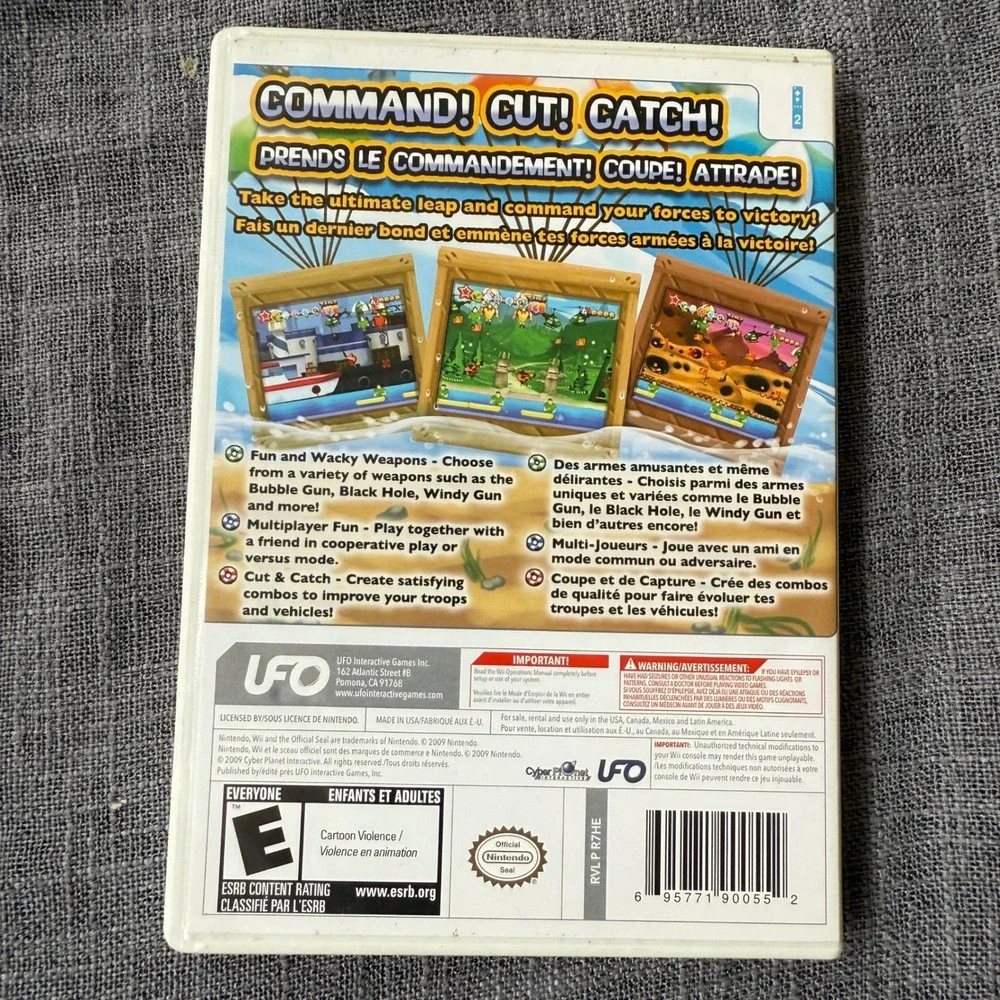 Nintendo Wii Army Rescue Video Game Complete with Manual‎ Strategy Warfare